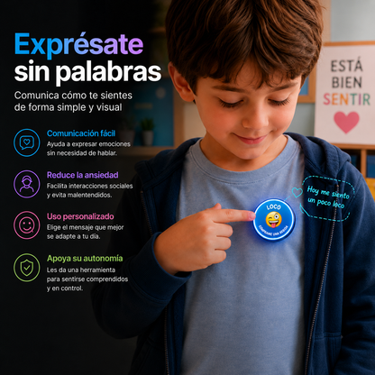 MotionPin™ - El pin inteligente que habla por ti