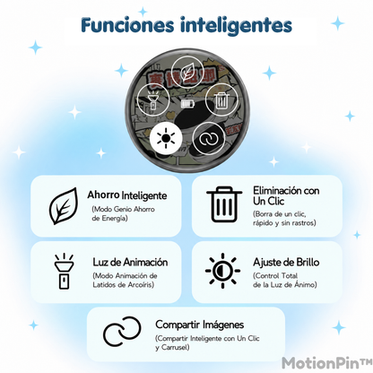 MotionPin™ - El pin inteligente que habla por ti